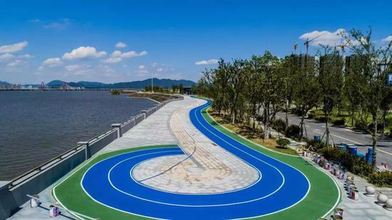 東陽公園塑膠跑步道