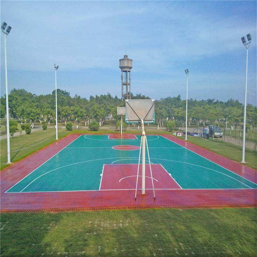 塑膠球場施工